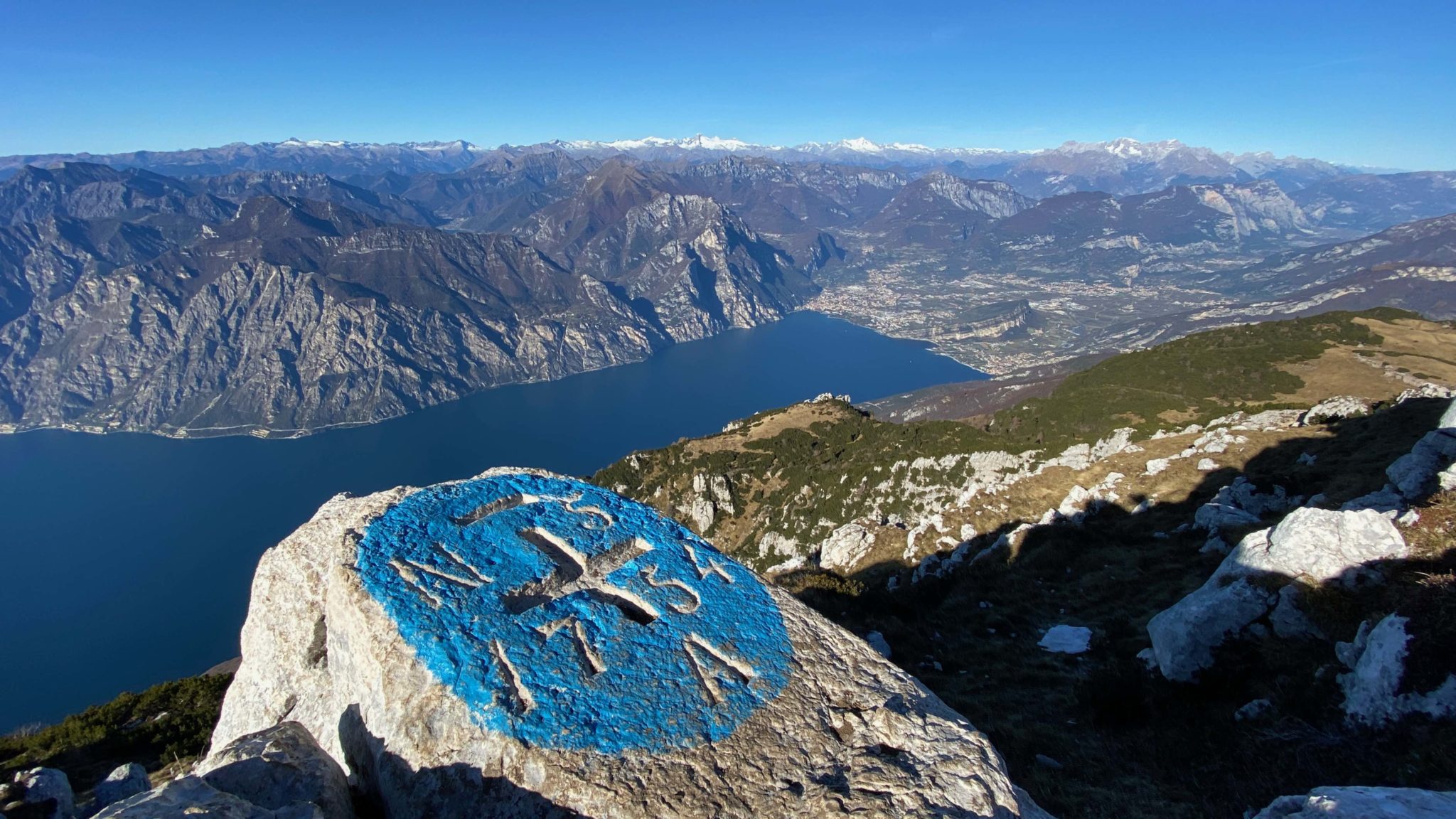 ll Monte Altissimo sul Monte Baldo Viaggiatore Lento trekking a piedi